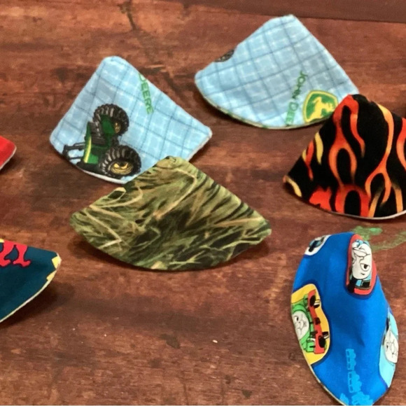 “Pee Pee Tee Pee” Baby Boy Cover Lot Of 8 Handmade - Picture 2 of 2